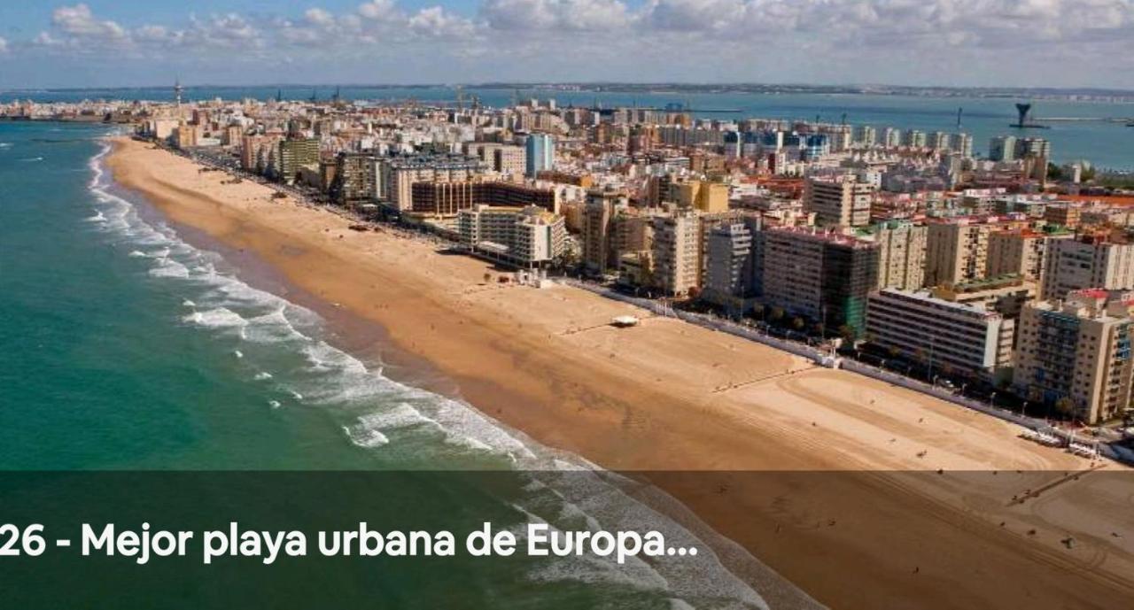 Ferienwohnung A 50 Metros De La Playa Cádiz Exterior foto